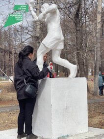 Жители города Закаменск приняли участие в Марафоне чистоты.